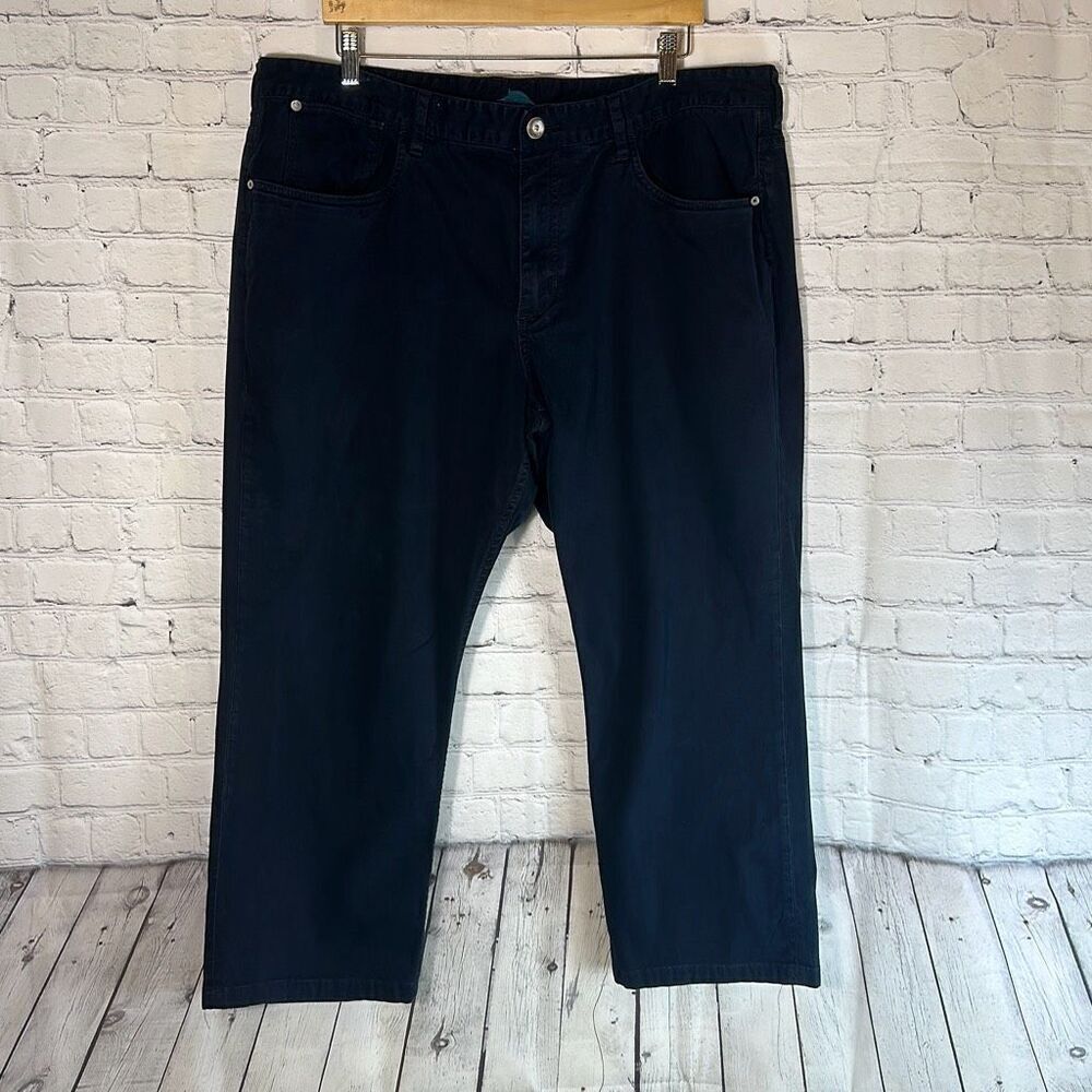 Tommy Bahama Mens Authentic Fit Black Jeans size W42 L34